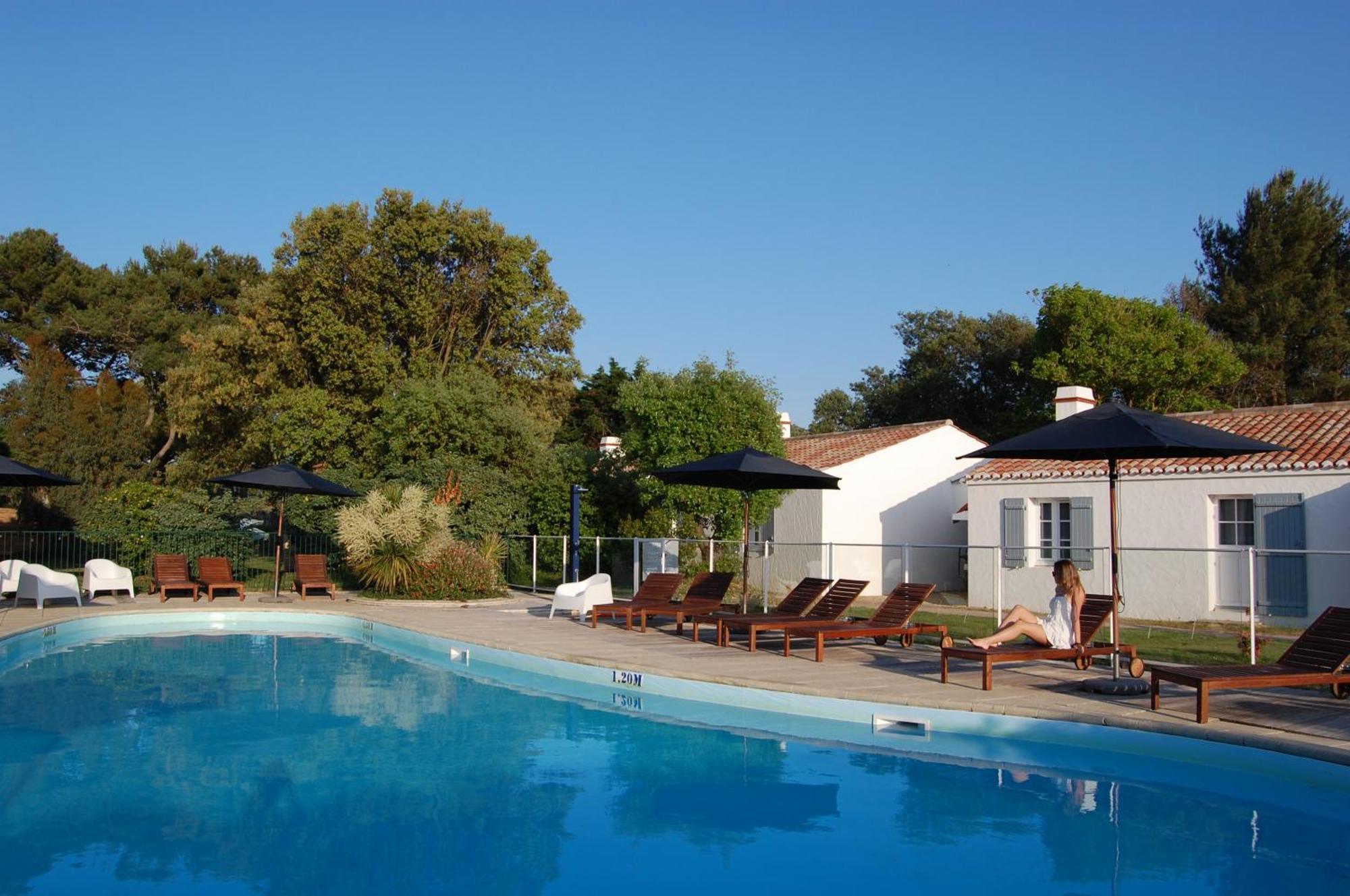 Villa Le Parc Des Mimosas Noirmoutier-en-l'Île Exterior foto